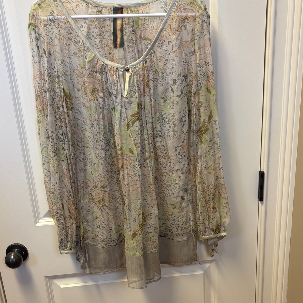 Sheer blouse